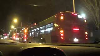 Buses at Sumter and Laurel Street