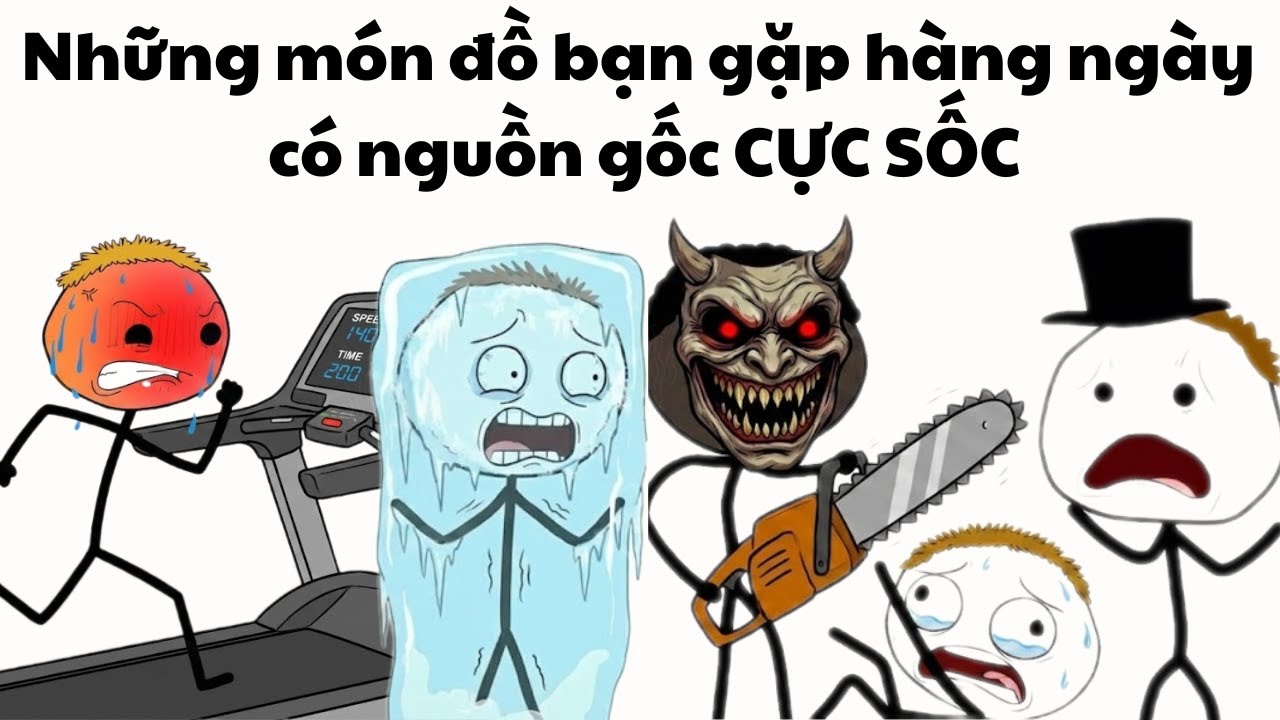 Những món đồ bạn gặp hàng ngày có nguồn gốc CỰC SỐC