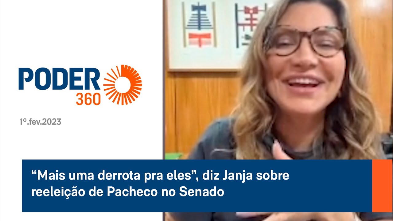 “Mais uma derrota pra eles”, diz Janja sobre reeleição de Pacheco no Senado