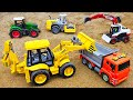 Mega RC Trucks RC Heavy Haulage RC Car Transport RC Traktor Volvo Lesu BL71 RC Wheel Loader Dozer