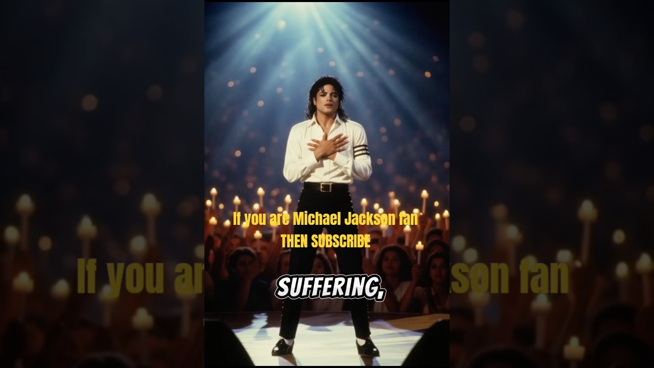 During one of his concerts, Michael Jackson #michaeljackson #mjlegacy #mjhistory #mjfam
