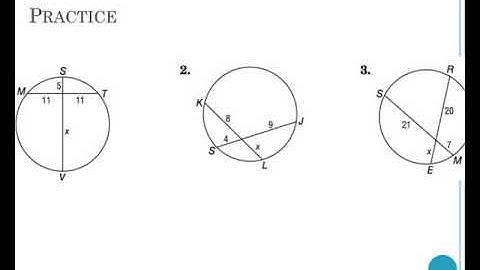 10 7 special segments in a circle