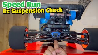 Check equal tire traction for RC speed run