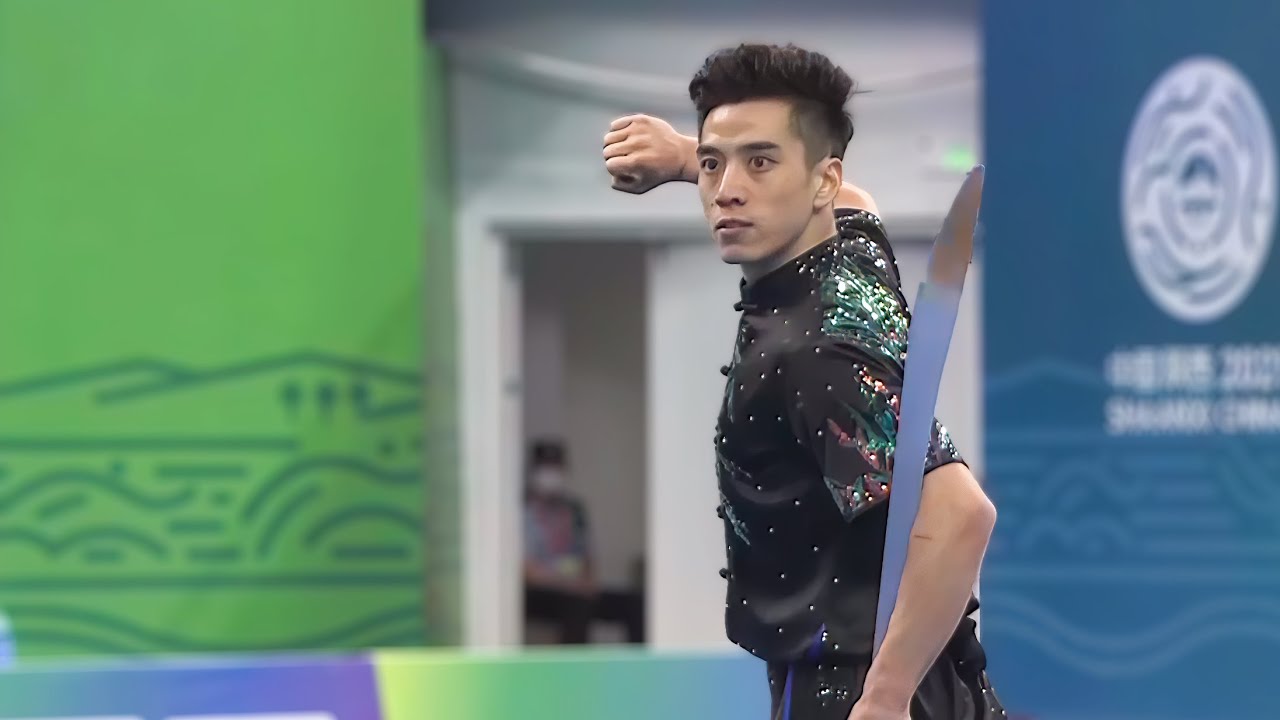 Chang Zhizhao - 3rd Place Daoshu - 14th All China Games - Wushu Taolu