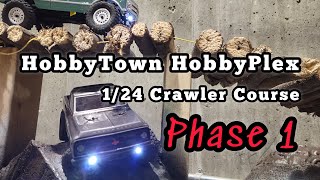 New Mini RC Crawler Course at the HobbyTown HobbyPlex - Axial SCX24