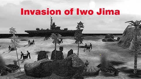 General Zero Hour Custom Mission - Invasion of Iwo Jima