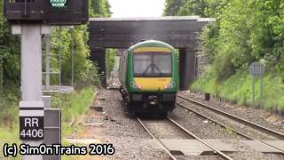 LM Class 170, 170503, 2A68 departing Rugeley Town (17th May 2016)