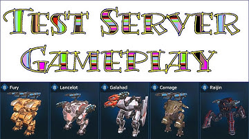 War Robots Test Server Gameplay Part 3