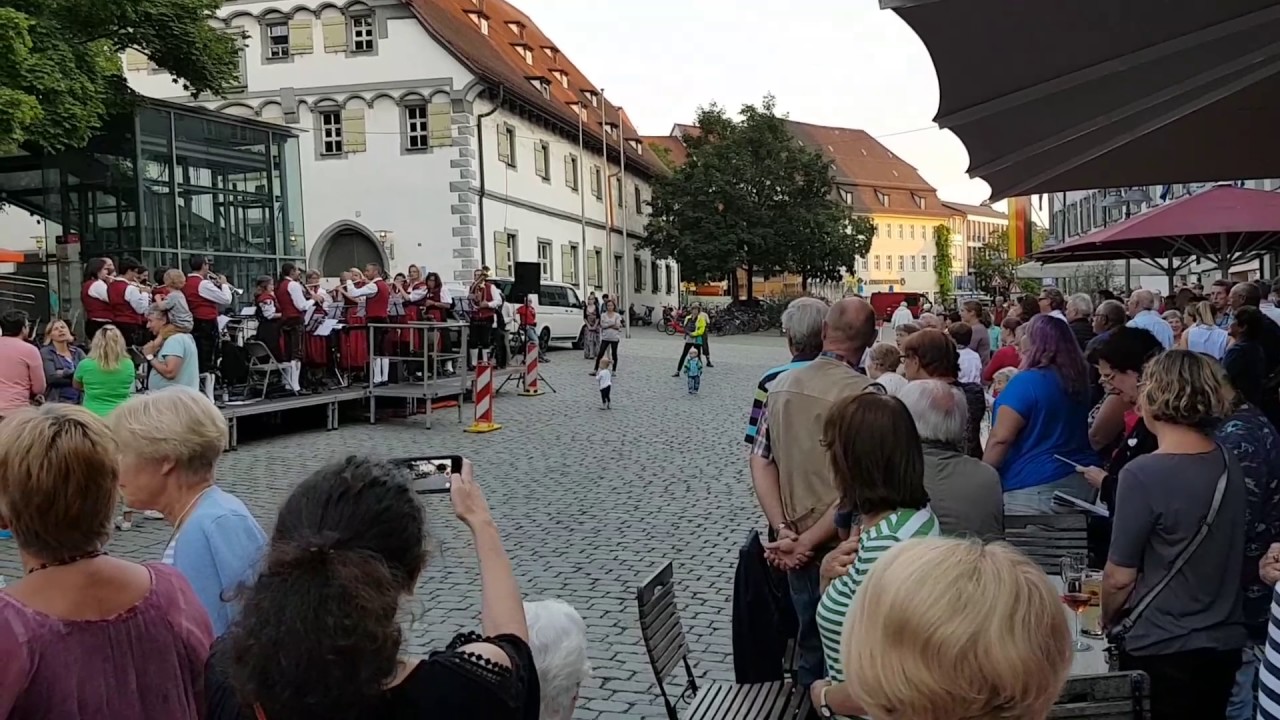 Ravensburger Heimatlied, Platzkonzert Marienplatz am 20.07.2017