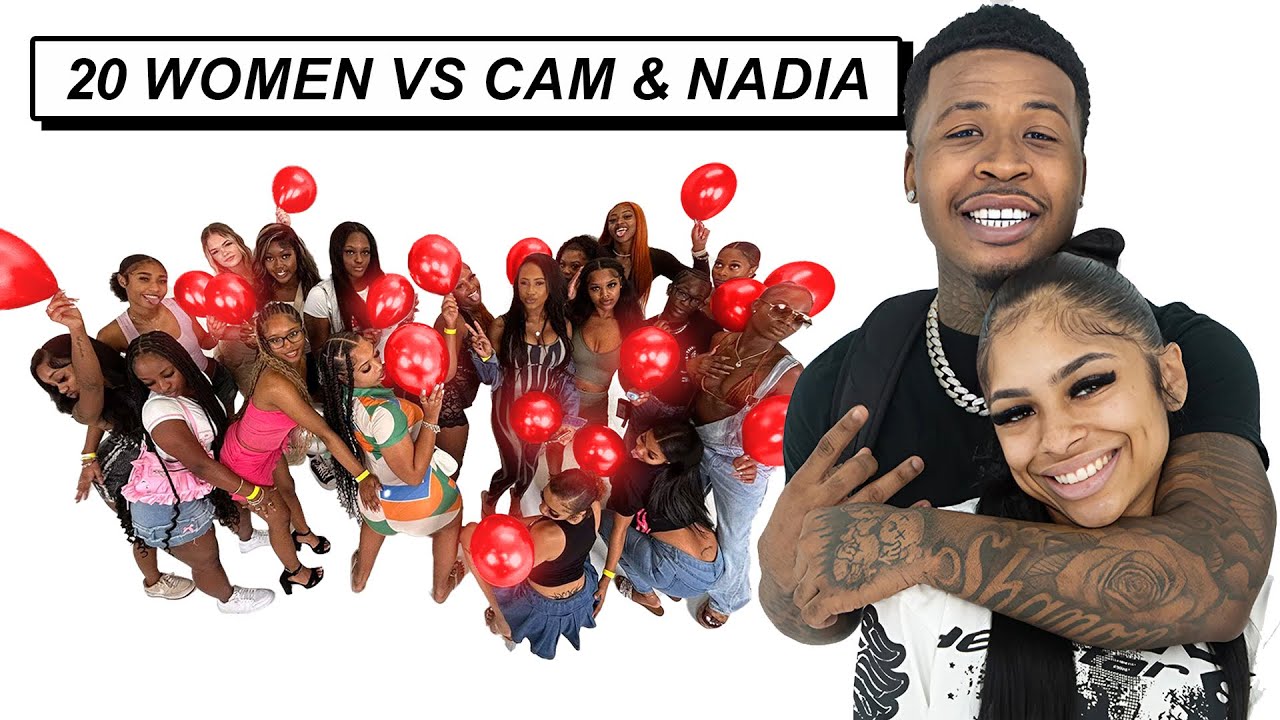 20 WOMEN VS 2 INFLUENCERS  NADIA & FAMOUSCAMM