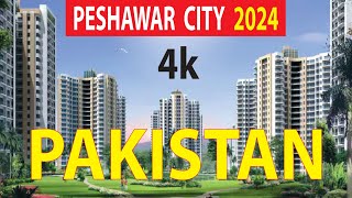 Peshawar City 2024 , Pakistan 4K By Drone