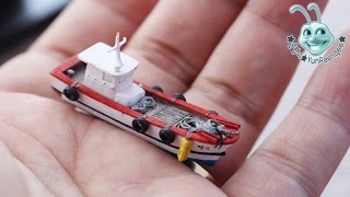 미니어쳐 (배 만들기) Miniature (Making a fishing boat)