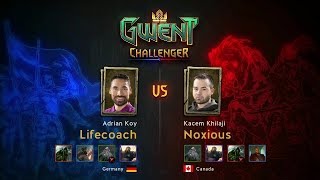 Lifecoach vs Noxious | GWENT Challenger Tournament [Grand Final]