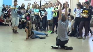 Elena Ninja Bonchinche & Dmitry Bonchinche At Сибирский Прокач 2015