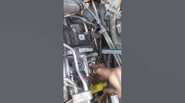 how to setting disel pump shot video viral Isuzu fvz truck