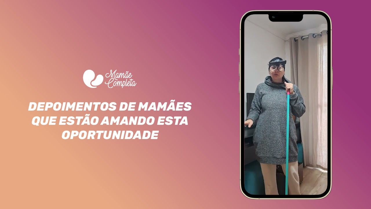 Depoimento de uma mãe que participa do programa