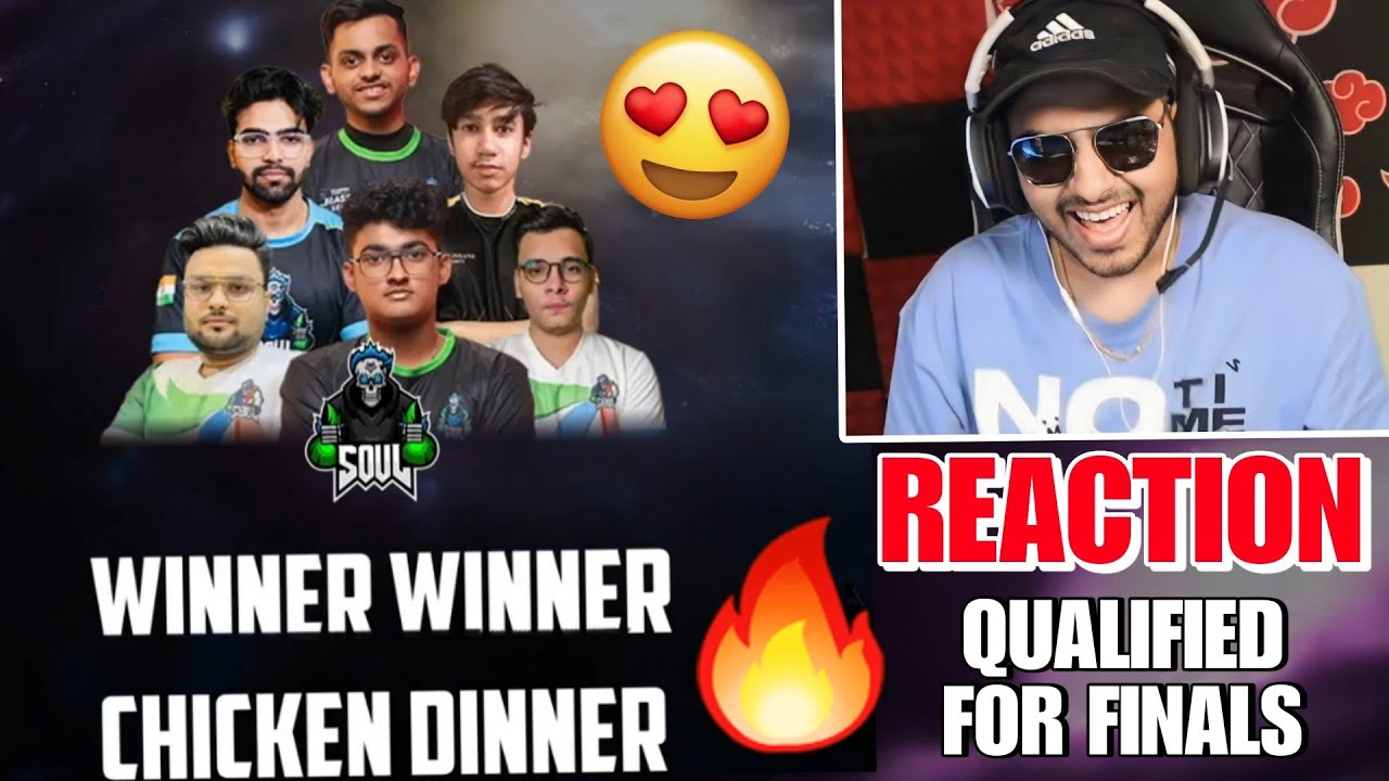 Aman Reaction On Soul Chicken Dinner & Qualified For Finals😍 - YouTube