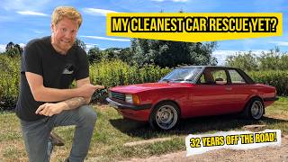 One Week To TOTALLY TRANSFORM My Garage Find Ford Cortina After 32 Years Off The Road!