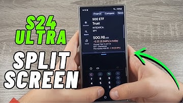 How to SPLIT SCREEN | Samsung Galaxy S24 Ultra