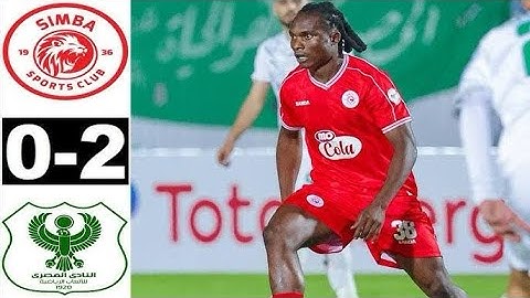 Simba vs Al Masry 0-2 Highlights leo Magoli Yote 2025