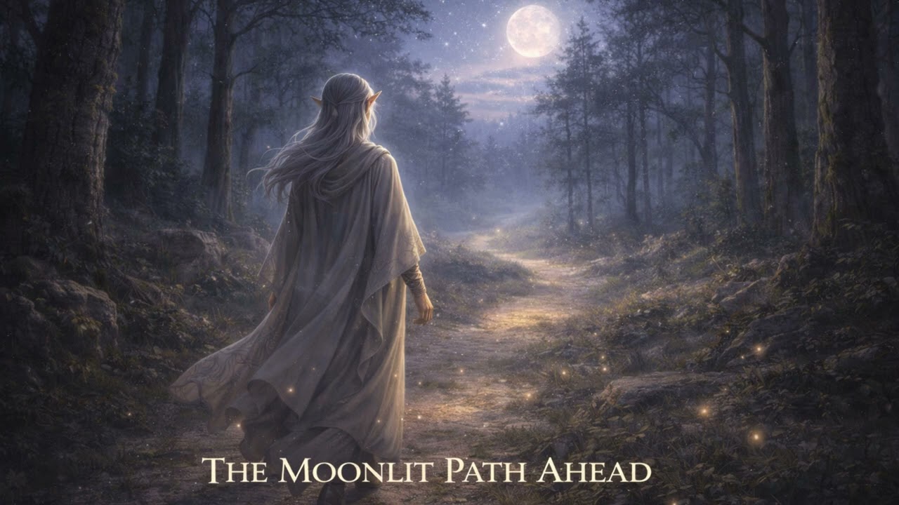 The Moonlit Path Ahead — Thalorae na Lunathir | Lunariel High Elven Journey Hymn