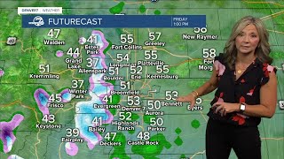 More rain and snow along the Front Range to round out the week