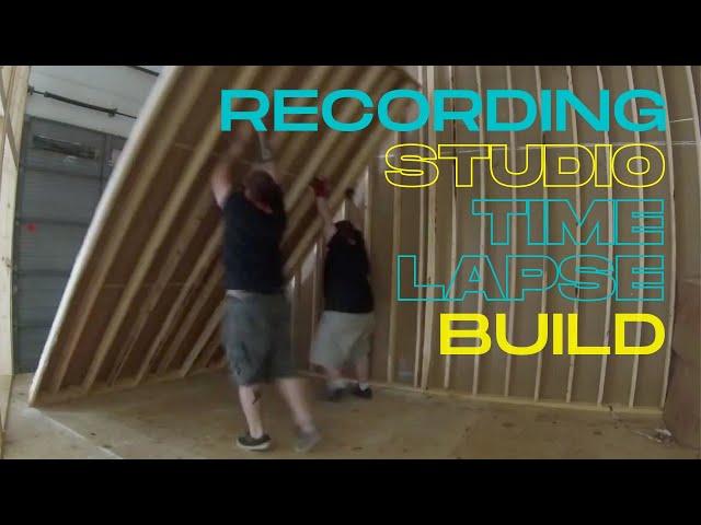 DIY Time Lapse Recording Studio Build class=