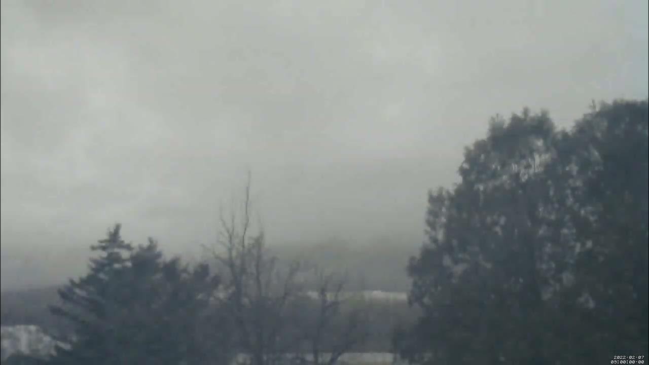 Adams, MA weather 20220207 timelapse YouTube