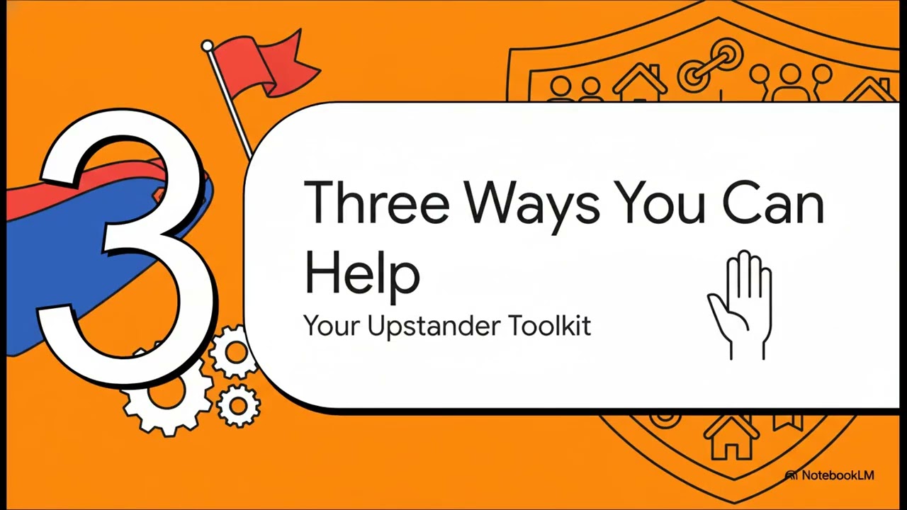 Dismantling Violence How to Be an Upstander