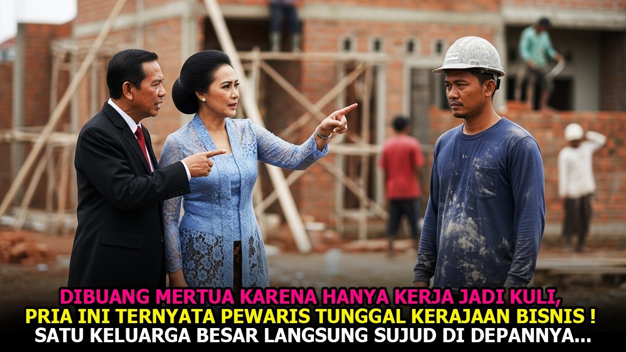 DIBUANG MERTUA KARENA KERJA JADI KULI💔Menantu ini Ternyata Pewaris Tunggal Kerajaan Bisnis! Satu Kel