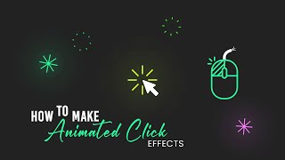 [Online Tutorials] How to make Animated Click Effect using CSS & Javascript