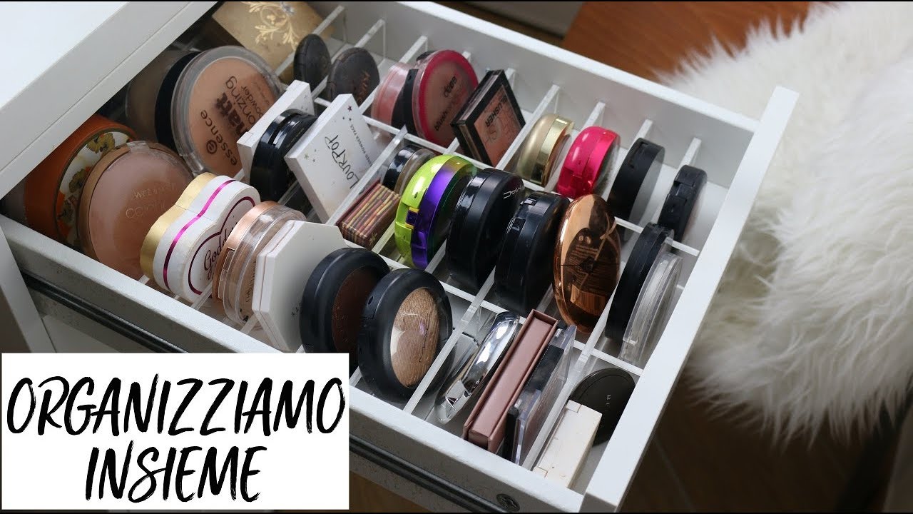 ORGANIZZIAMO INSIEME LA MIA MAKEUP COLLECTION😍 | Giulia Mapelli