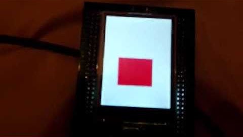 3D Cube ARM Cortex M4 Software Rendering