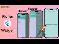 Flutter Drawer Header | Flutter Drawer