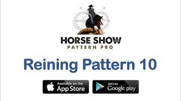 HORSE SHOW PATTERN PRO: AQHA, APHA and NRHA Reining Pattern 10