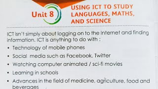 Famous Information Technology | STD 3| Unit 8.1 | Using ICT to study Languages, Maths & Science| ICT in Edu Profile