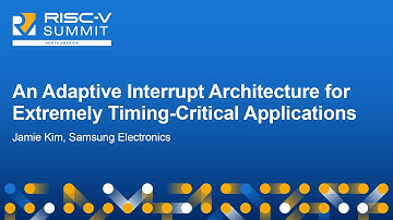 An Adaptive Interrupt Architecture for Extremely Timing-Critical Applications - Jamie Kim