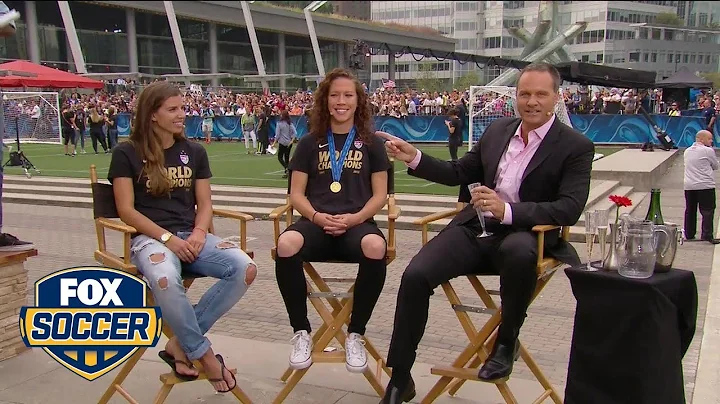 Tobin Heath and Lauren Holiday talk about their go...