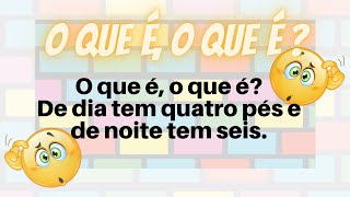Descubra O que é, o que é? | Charadas | Jogo o que é, o que é | Mundo Quiz Animado screenshot 5