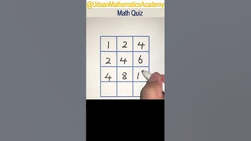 Math quiz | maths puzzle test | IQ Test -2 @UdaanMathematicsAcademy  #mathquiz #math #puzzle