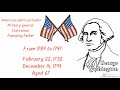 George Washington - biography in 3 minutes - mini bio - mini history