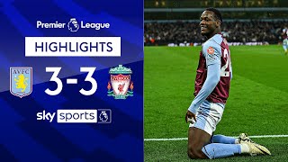 Duran double rescues point for Villa! | Aston Villa 3-3 Liverpool | Premier League Highlights image