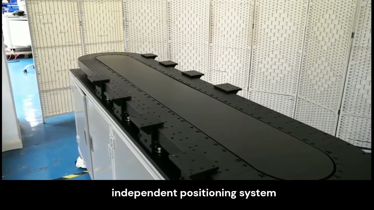 Magnetic intelligent moving system, base for digital printing machine by AX