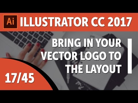 Video Bring in your vector logo to the layout - Adobe... - youtube