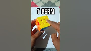 T perm in Rubiks cube #shorts #speedcube