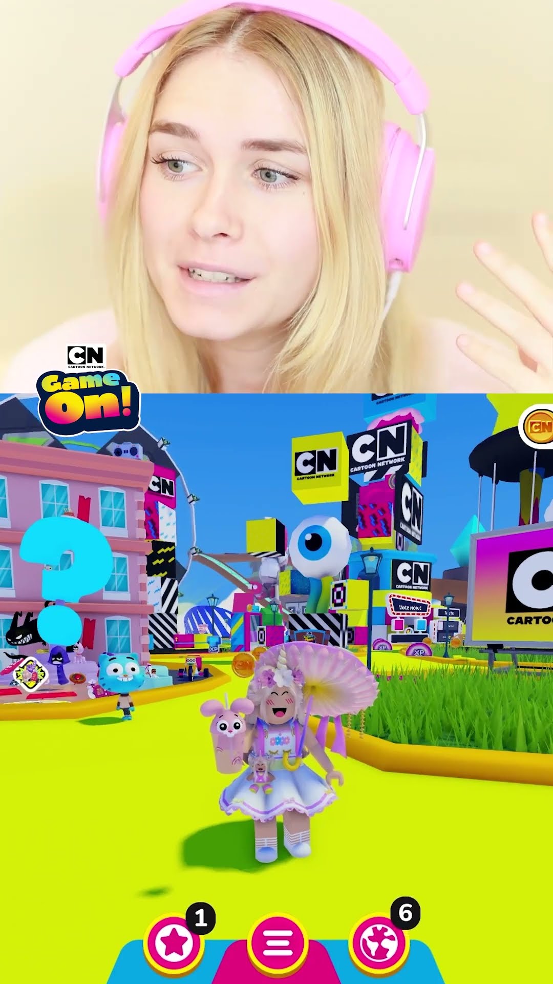 @iamSanna Had So Much Fun Playing Game On! | @cartoonnetworkuk | #roblox #ad #shorts