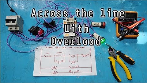 Start Stop with overload wiring tutorial (tagalog) [Basic Industrial Motor Control / NC3]
