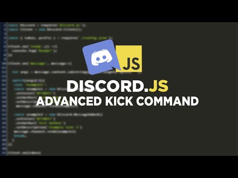 Working on advanced kick using discord.js