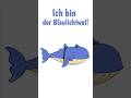 🎶 Ich bin der Blaulichtwal | Sing #Kinderlieder #Shorts