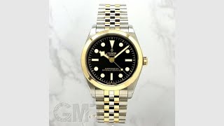 TUDOR ブラックベイ 36 S&G 79643-0001 - YouTube